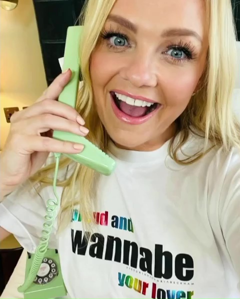 Emma Bunton aka Baby Spice also got on board to support akt – a LGBTQ+ homeless charity