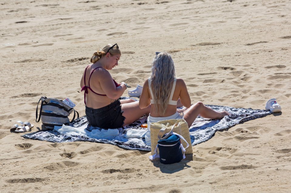 Britain has been hit by a mini-heatwave