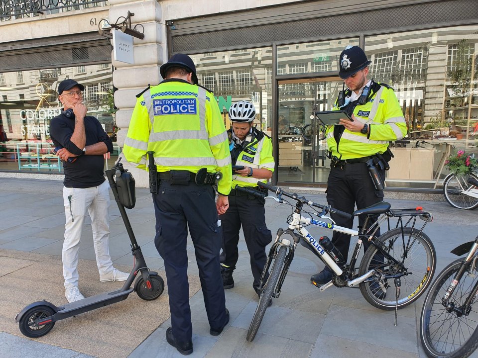 The PM slapped down plans to tag reckless cyclists and e-scooter idiots so cops can track them down