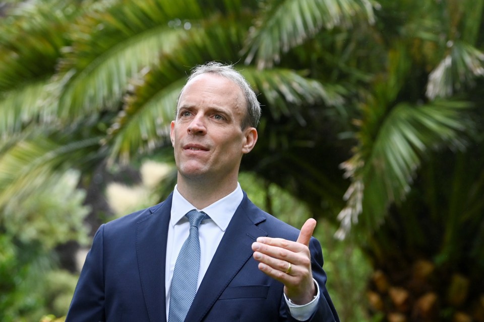 Dominic Raab said there are 'no guarantees' about when lockdown will end