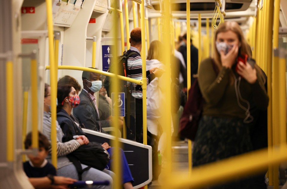 Wearing masks on public transport for journeys longer than 15minutes could be compulsory after July 19