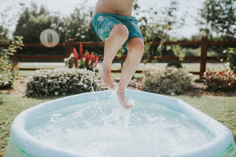 Paddling pools can be hard to keep clean, but here are some clever ways