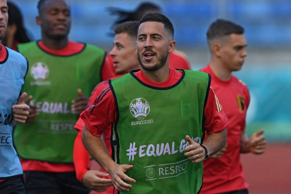 Eden Hazard is aiming for Euro 2020 glory with Belgium