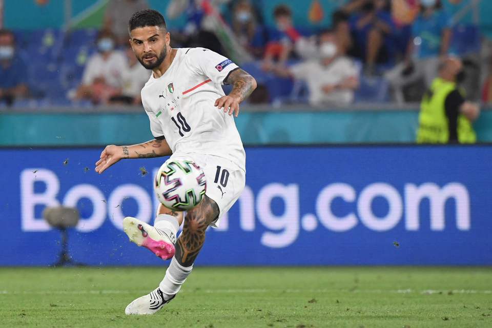 Lorenzo Insigne then scored a delightful third as Turkey crumbled