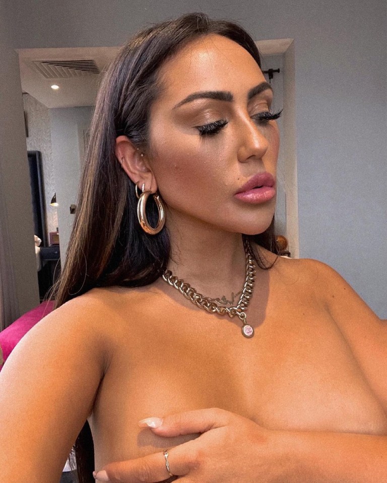 Geordie Shore's Sophie Kasaei said she got her 't**s out' as she lost her England shirt