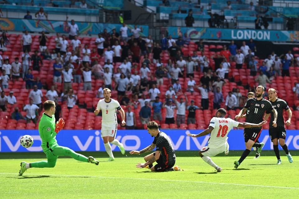 He slotted home in the 57th minute past Croatia keeper Livakovic