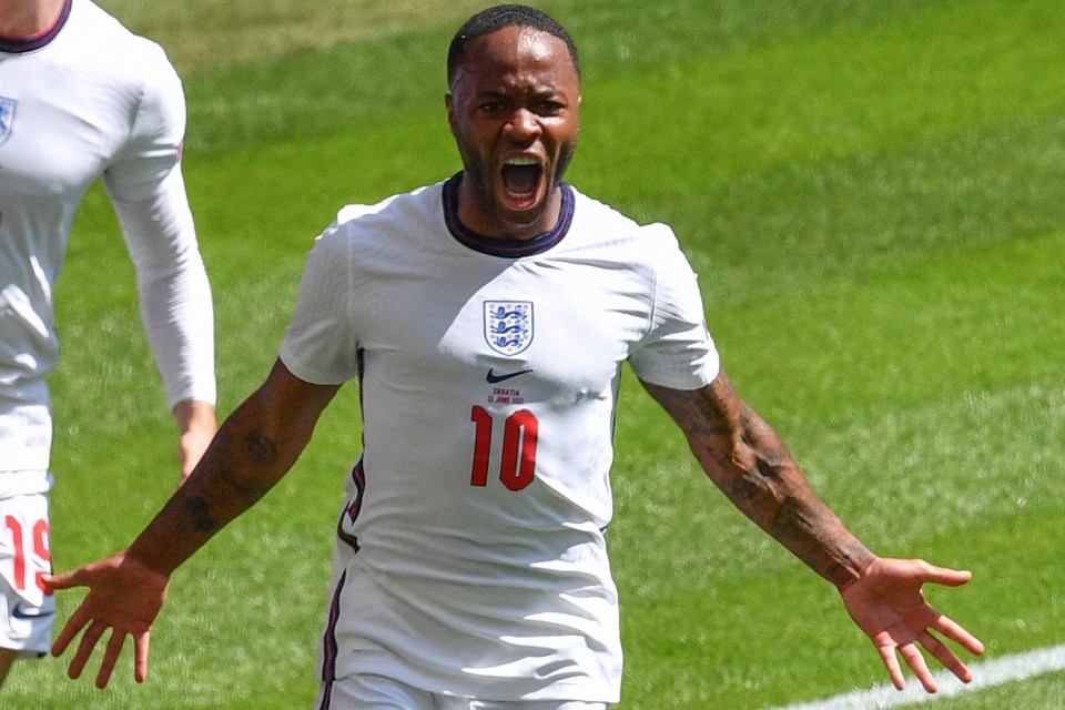 Raheem Sterling scored the only goal in England's 1-0 win against Croatia