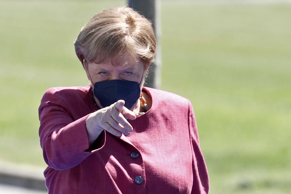 Angela Merkel wants the EU to impose a blanket ban for Brits