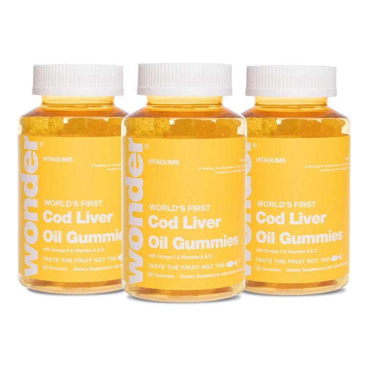 These cod liver oil gummies are 100 per cent natural