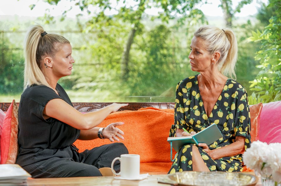 Kerry sat down for an intimate chat with Ulrika Jonsson for The Sun