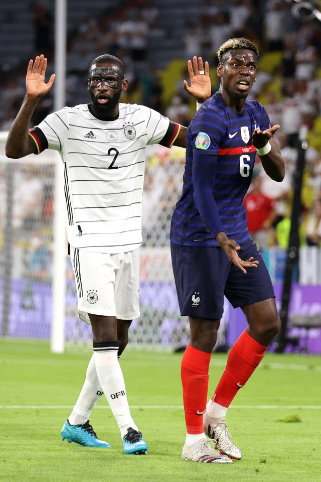 French ace Pogba claimed it was ‘nothing big’ and that the pair talked after the game