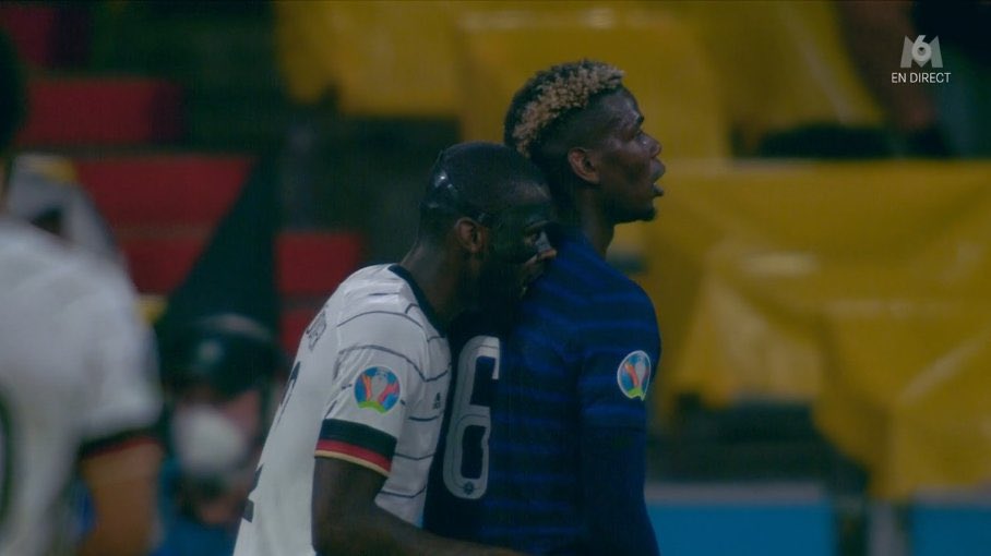 Paul Pogba said Germany star Antonio Rudiger did BITE him during France’s win