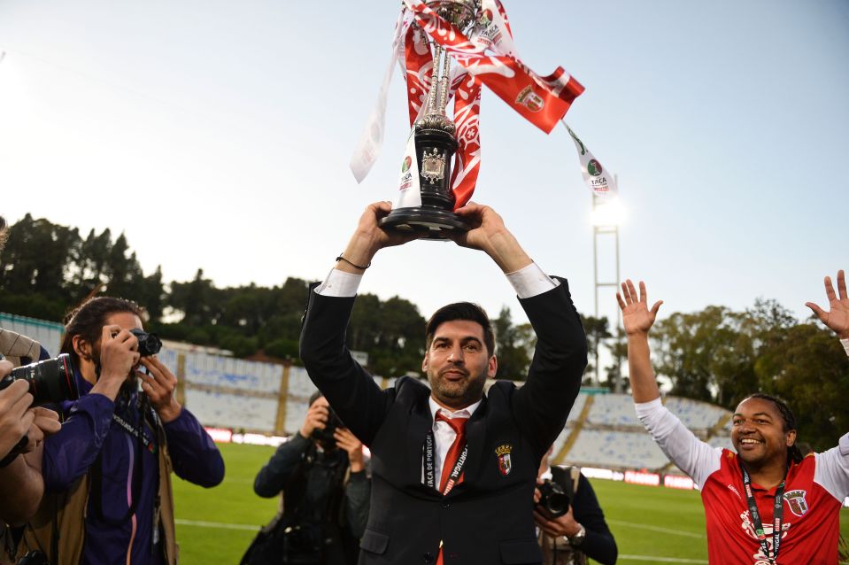 At Braga, Fonseca won the Portuguese domestic cup