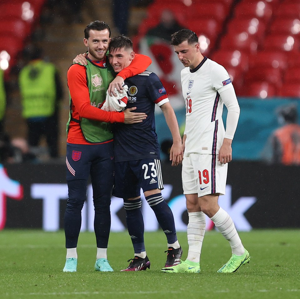 Mason Mount and Ben Chilwell are self-isolating after Billy Gilmour tested positive for Covid-19