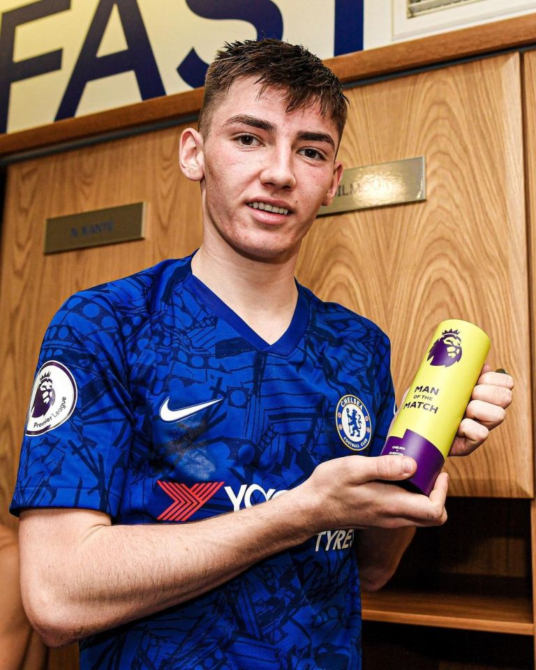 Just as he did on his full Premier League debut for Chelsea