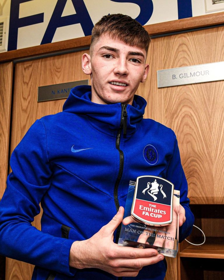 And the midfielder scooped the same award in his first full FA Cup showing for the Blues