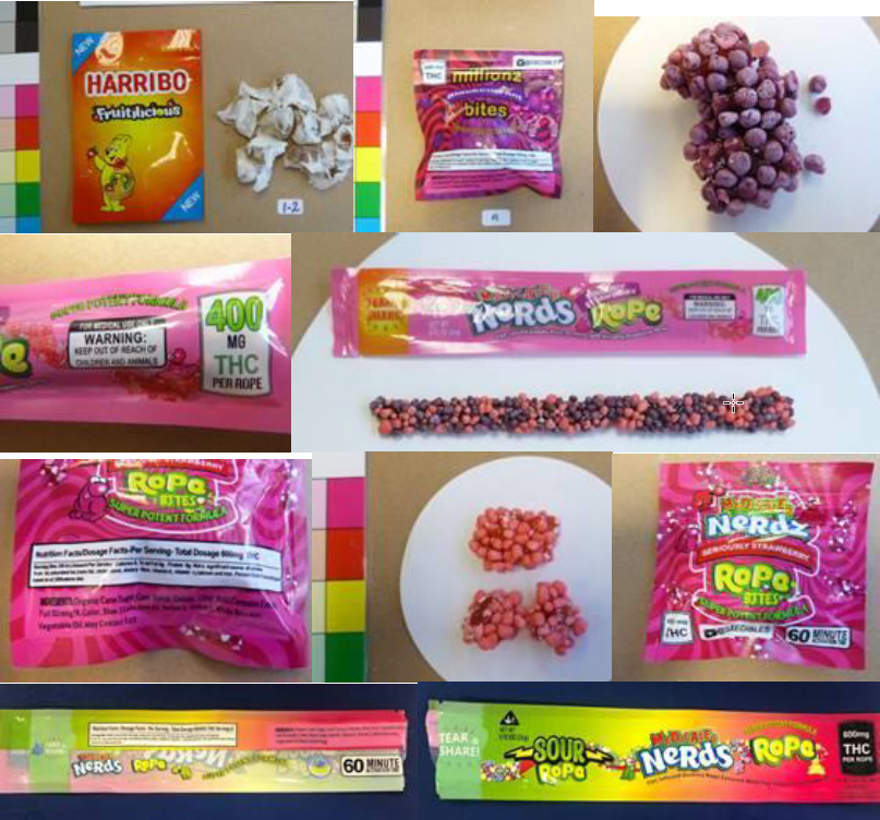 The Department of Education has warned schools about sweets containing drugs