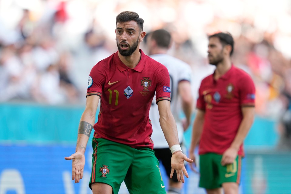 Bruno Fernandes was slammed by Lee Dixon for his dreadful performance during the loss against Germany