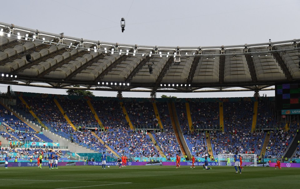 England will face Ukraine at the Stadio Olimpico in Rome on Saturday