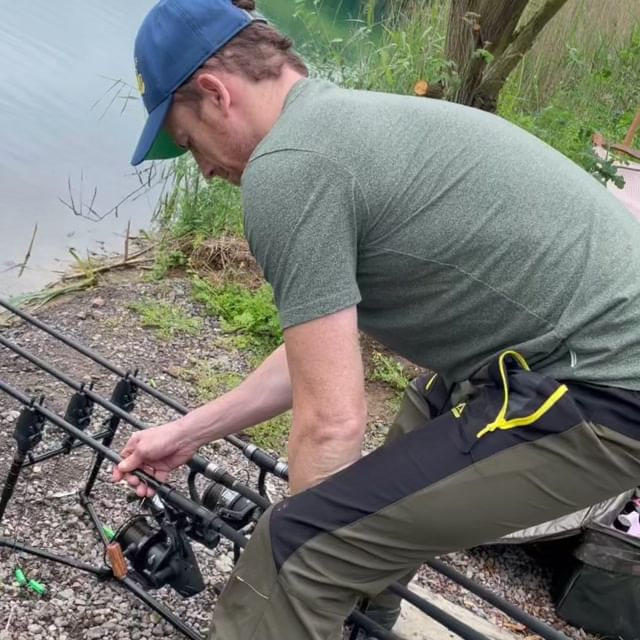 Stacey Solomon was left swooning over fiancé Joe Swash in fishing gear