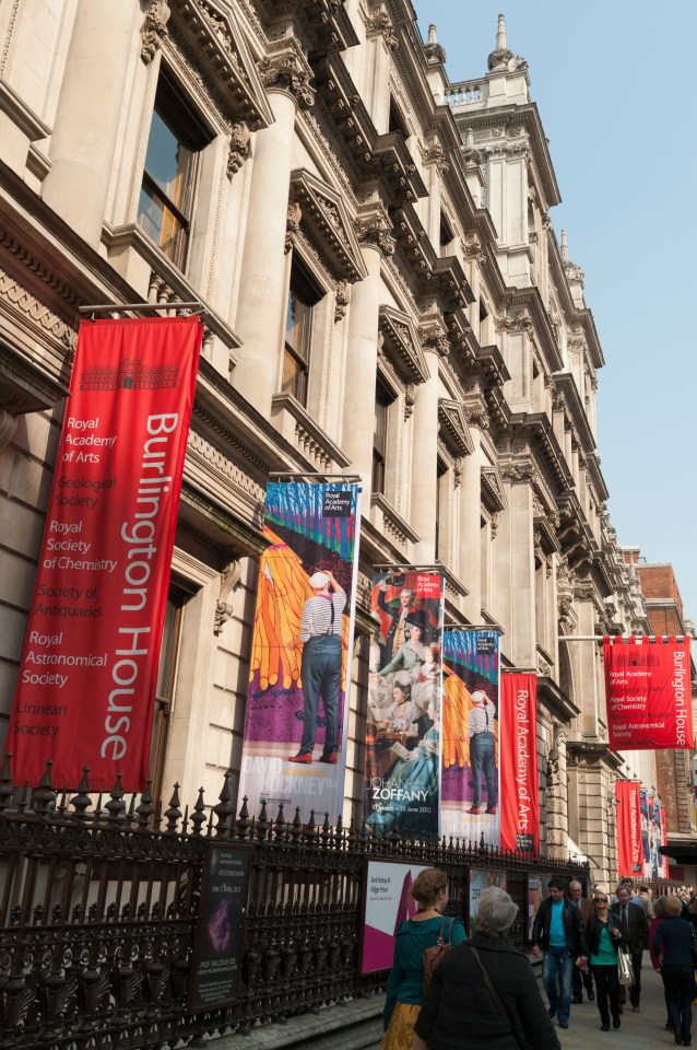 The Royal Academy of Arts has been accused of breaching the Equality Act