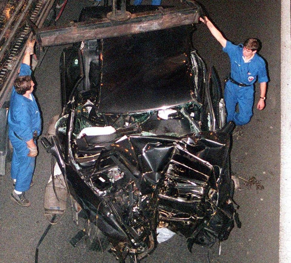 Princess Diana died at the entrance of the Pont de l'Ama tunnel, close to Malar fire station in Paris.