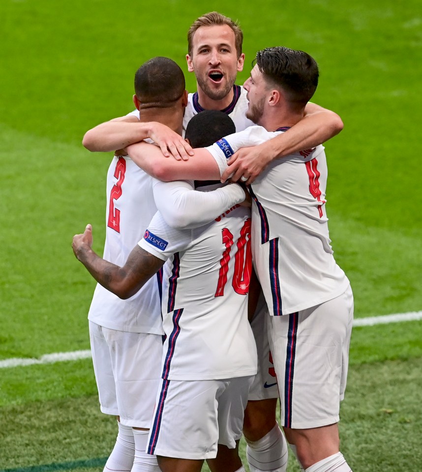 England finished top of their group at Euro 2020 after picking up seven points from three games