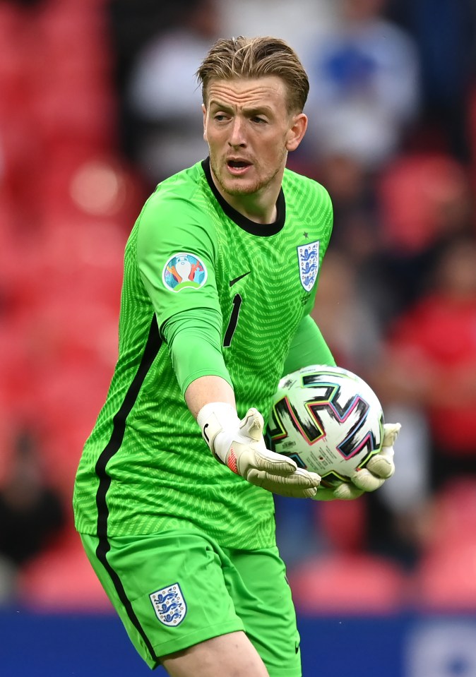 Pickford will be between the sticks for the Three Lions