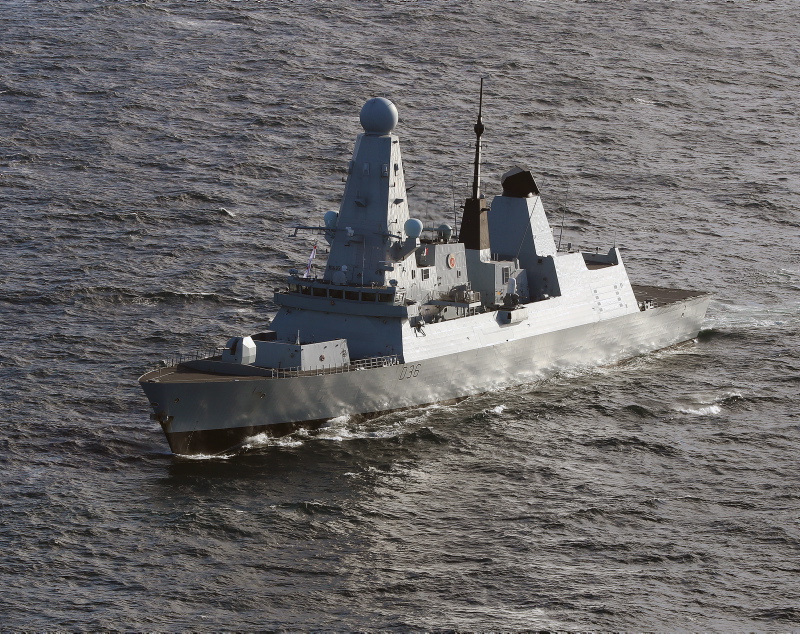 HMS Defender is one of the most advanced destroyer's of its kind in the world