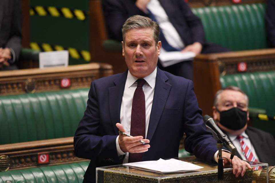 Sir Keir Starmer said: 'Over the course of the pandemic we have seen the very best of Britain in every village, every town and every city'