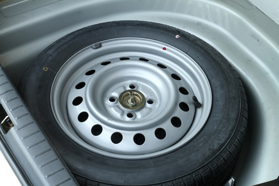 Cars do not have to have a spare tyre, but if they do they must comply with the laws