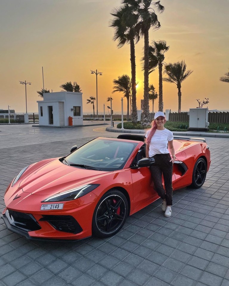 The influencer now rakes in £2.2 million a year driving spectacular cars and posting about the for fans