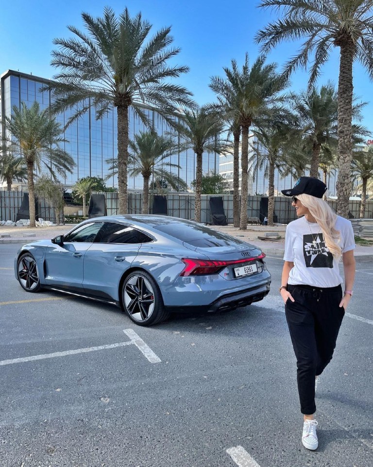 Alex Hirshi quit her day job to become a luxury car influencer