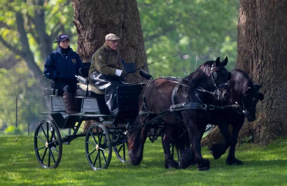 The Duke was an expert carriage driver and competed at events