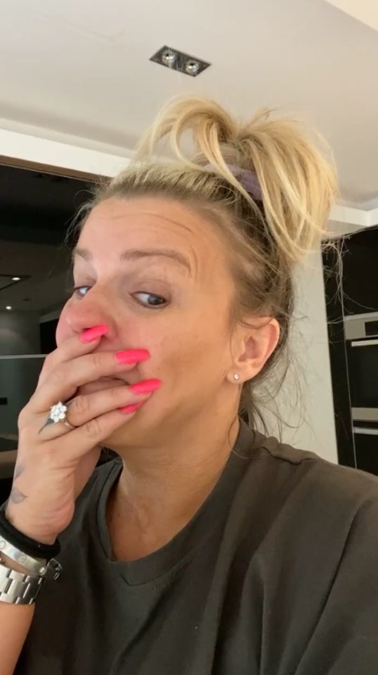 Kerry Katona has not actually bought her dream home, but is instead renting it