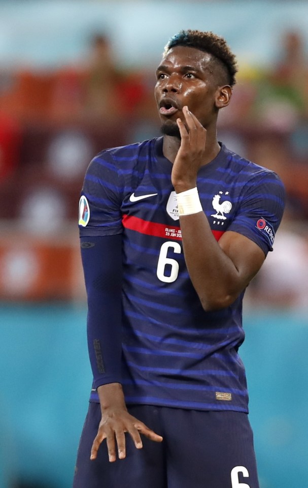 It was Pogba’s first goal since scoring in the World Cup final against Croatia in 2018