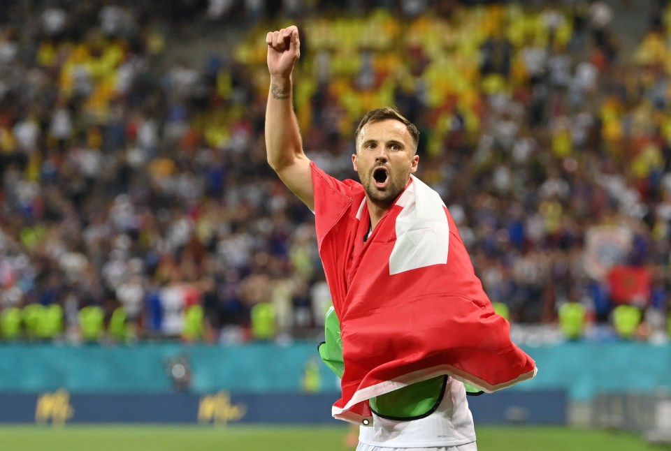 Haris Seferovic has been in fine form for Switzerland at the Euros netting three goals in their last two games