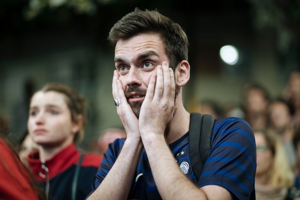 France’s drummer boy was not the only one devastated by the result