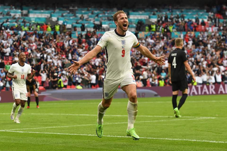 Harry Kane is finally off the mark for England this tournament