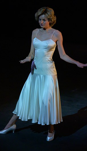 The Crown showed the famous dance scene, with Diana played by actress Emma Corrin