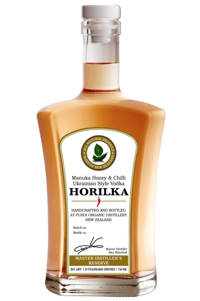 Horilka is the national drink and 40per cent alcohol