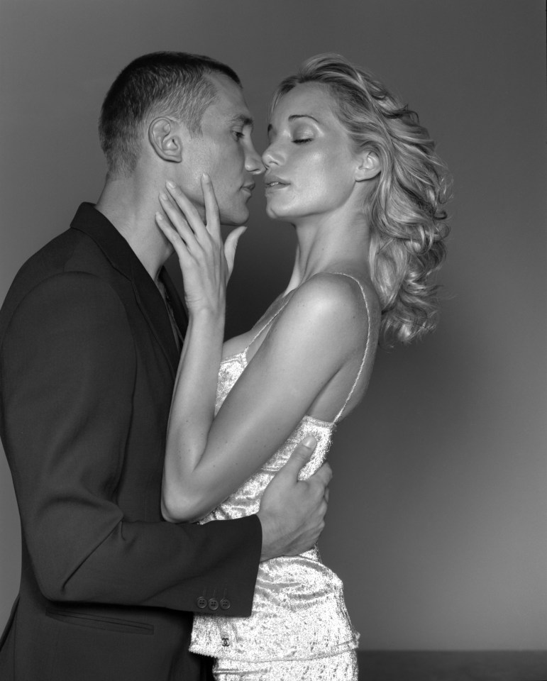 Shevchenko has appeared in modelling shoots with wife Kristen Pazik