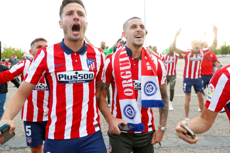 Saul Niguez won La Liga for the second time in his career this season