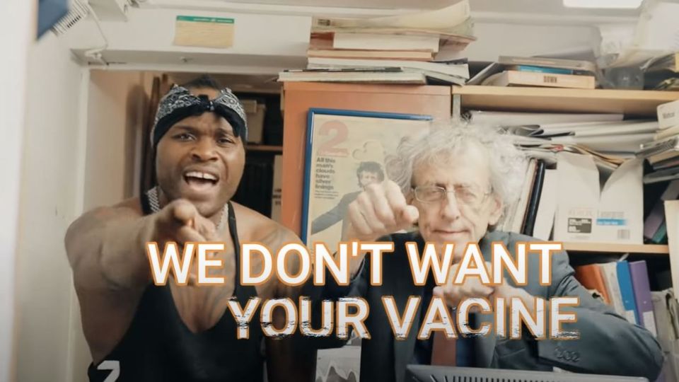 Corbyn has appeared alongside anti-vaxx rapper Remeece in videos on social media