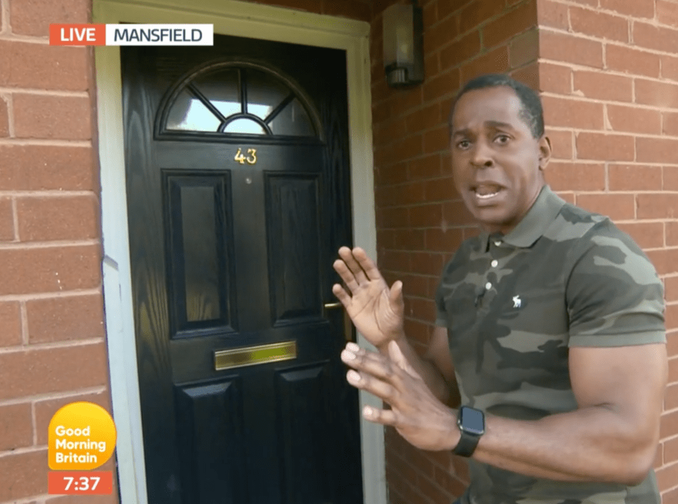 Andi Peters was shut out by the competition winner