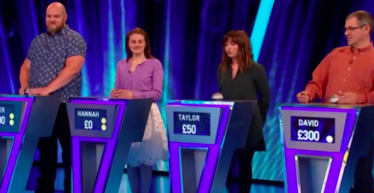 Taylor looked unimpressed with David's win