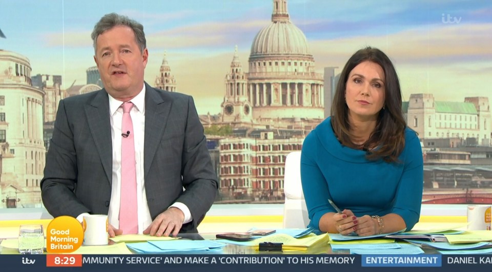 GMB show chiefs are planning to choose a replacement from Piers Morgan already on their books, if he doesn't return to the couch