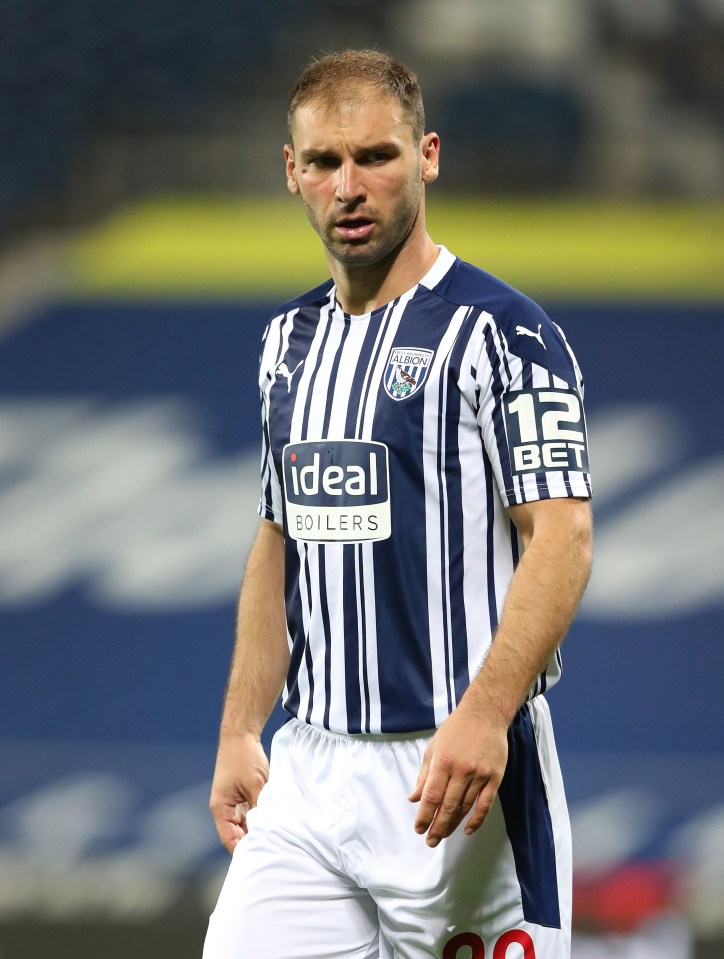 Former Chelsea defender Branislav Ivanovic is one of 18 players to have been released by West Brom