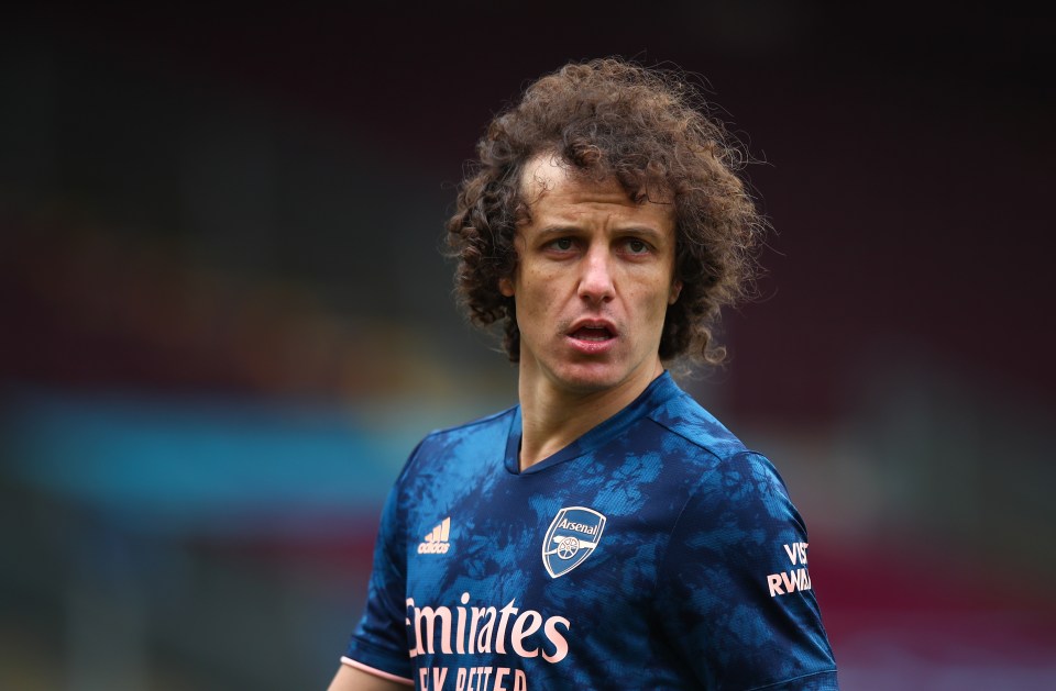 Nine players including David Luiz will leave Arsenal at the end of June