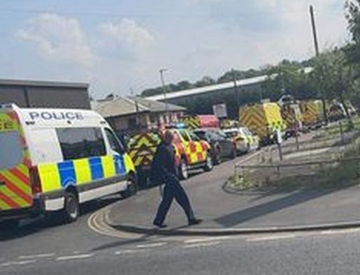 Cops launched a desperate search after a child disappeared in a Yorkshire river